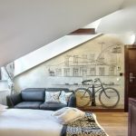 bike rack for apartment sofa bed pillows storage bicycle wall decor door wood white bedroom window curtain