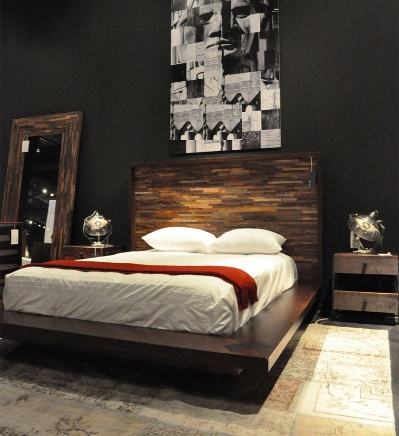modern king size bedroom sets contemporary platform beds devon king platform bed sleep air down memory foam pillow