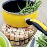 Bottle Corks For Plate Pad, Yellow Pan